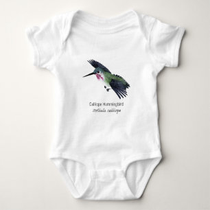 Calliope Hummingbird met naam Romper