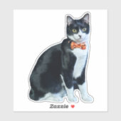 Calliope's Halloween Bow Stropdas Sticker (Vel)