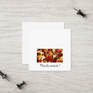 Callkaart Contactkaartje