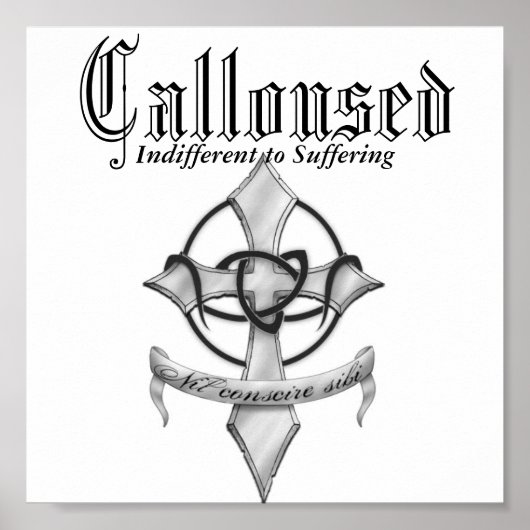 Calloused mma poster (Devant)