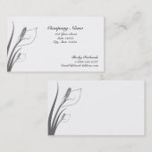 Cally Lilies Cartes de visite (Devant / Derrière)