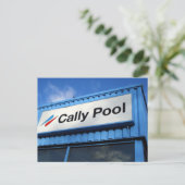 Cally Pool Briefkaart (Staand voorkant)