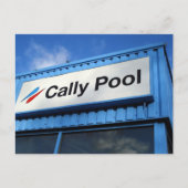 Cally Pool Briefkaart (Voorkant)
