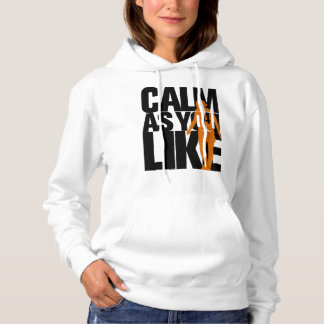 Calm As you like (BlackOrange) LFC Liverpool FC Hoodie