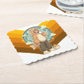 Calm Before the Puff Kartonnen Onderzetters (Gebogen)