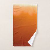 Calm City Skyline Sunset Abstract Impressionist Bad Handdoek (Handdoek)