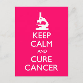 Calm Cure Cancer behouden Briefkaart