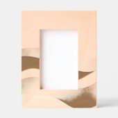 Calm Desert Waves with Fennec Essence | Minimal Se Gegraveerde Lijstjes (Voorkant)