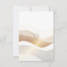 Calm Desert Waves with Fennec Essence | Minimal Se Kaart