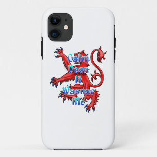 Calm Doon it wasnae me Funny Scottish iPhone 11 Hoesje