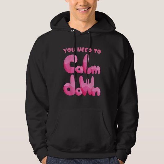 Calm Down Candy for summer Hoodie (Voorkant)