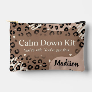 Calm Down Kit Animal Print | Self Care Gift Etui