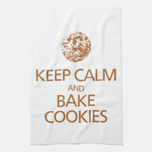 Calm en Bake Cookies Kitchen Towel Theedoek