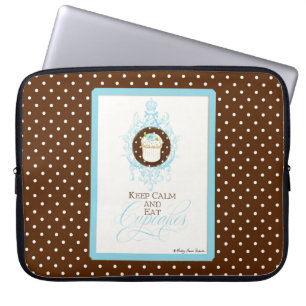 Calm- en etenscakes houden - Mode Trendy Chic Laptop Sleeve