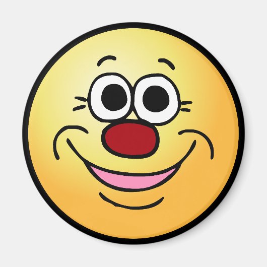 Calm Face Grumpey Magneet (Voorkant)