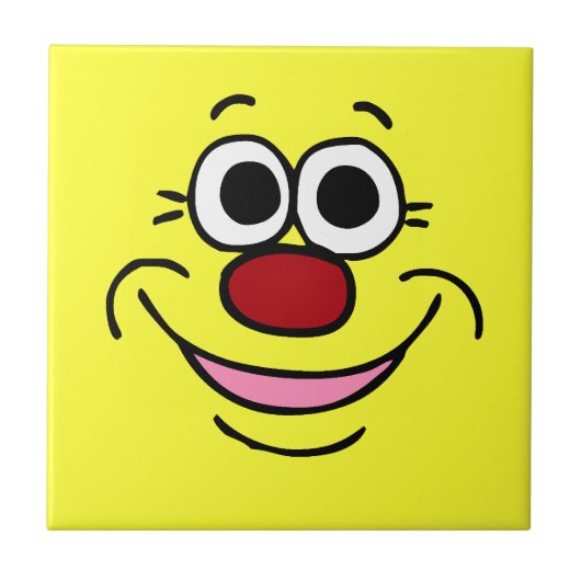 Calm Face Grumpey Tegeltje (Voorkant)