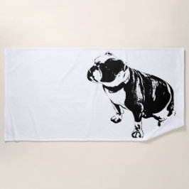 Calm Finds a Seat Strandlaken