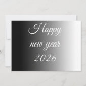 Calm greeting in new year  feestdagenkaart (Voorkant)