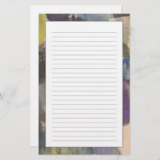 Calm Interlude Briefpapier (Voorkant / Achterkant)