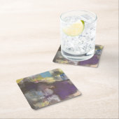 Calm Interlude Vierkante Kartonnen Onderzetter (Insitu)