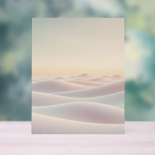 Calm light background with sand dunes (Neutre)