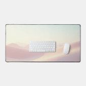 Calm light background with sand dunes bureaumat (Keyboard & Muis)