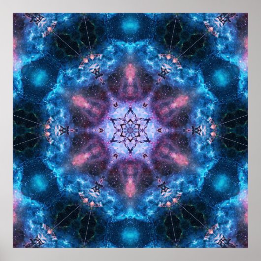 Calm Mandala Poster (Voorkant)