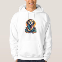 Calm Mind Hond Hoodie - Vreedzame Geest Mindful Ca
