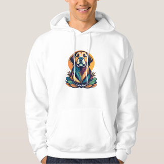 Calm Mind Hond Hoodie - Vreedzame Geest Mindful Ca