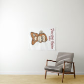 Calm Mind Monkey – Daily Balance  Tapestry Wandkleed (In Situ (horizontaal))