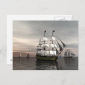 Calm Morning Briefkaart (Voorkant / Achterkant)