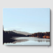 Calm Mountain Lake In Loving Memory van Gastenboek (Achterkant)