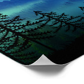 CALM MOUNTAIN MIDNIGHT FOREST POSTER (Hoek)