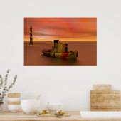 Calm Patrol Poster (Keuken)