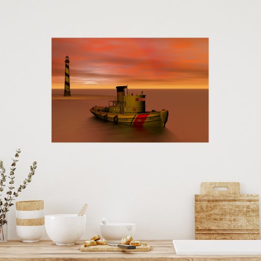 Calm Patrol Poster (Keuken)