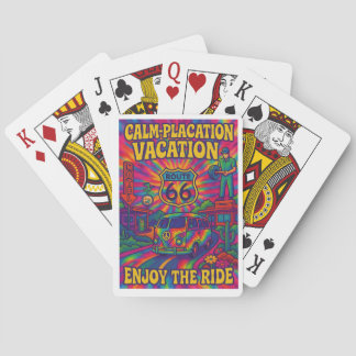Calm-Placation Vacation – Route 66 Playing Cards Pokerkaarten