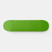 Calm & simple lime green textured background  skateboard (Horizontaal)