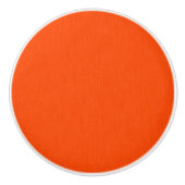Calm & simple orange textured background  keramische knop (Voorkant)
