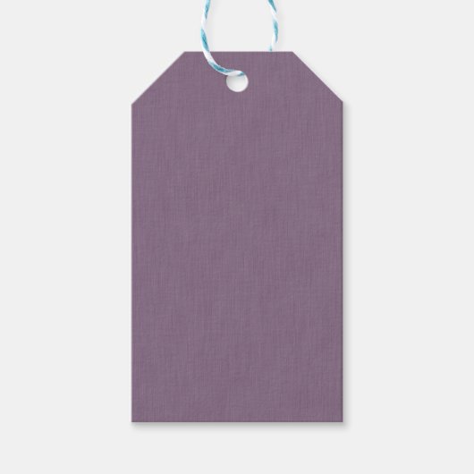 Calm & simple Purple textured background  Cadeaulabel (Voorkant)