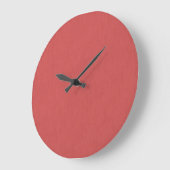 Calm & simple visual red textured background grote klok (Hoek)