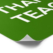 Calm Teacher Poster behouden (Hoek)