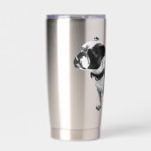 Calm That Goes Along Geïsoleerde Drinkbeker (Voorkant)