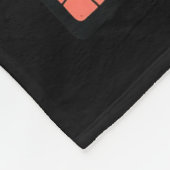 Calm The Flock Down Flamingo Fleece Deken (Hoek)