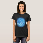 Calm Tide Fluid Art T-Shirt (Devant entier)