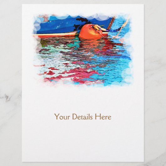 CALM WATER FLYER (Voorkant)