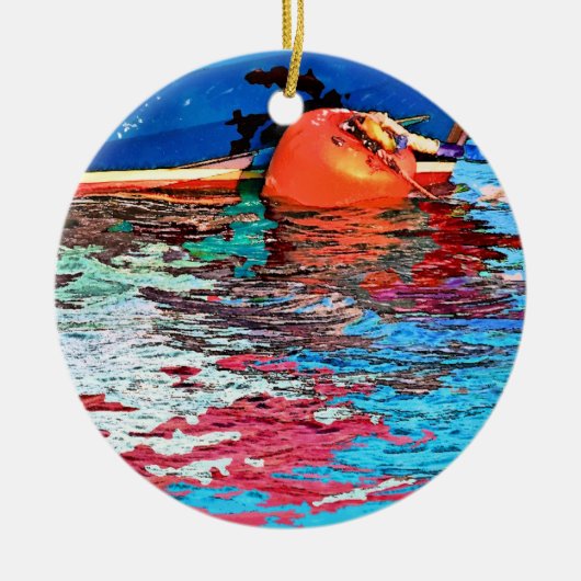 CALM WATER KERAMISCH ORNAMENT (Voorkant)