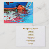 CALM WATER VISITEKAARTJE (Voorkant / Achterkant)