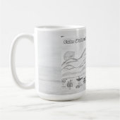 'Calm Waters in Nature's Embrace' Mug (Gauche)