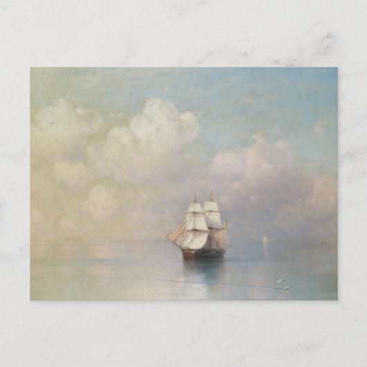 Calm Zeeen Ivan Aivazovsky-zee Briefkaart (Voorkant)