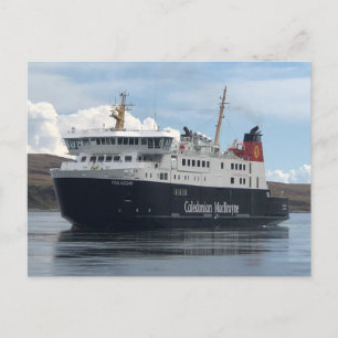 Calmac-veerboot vaart naar Islay in Schotland Briefkaart